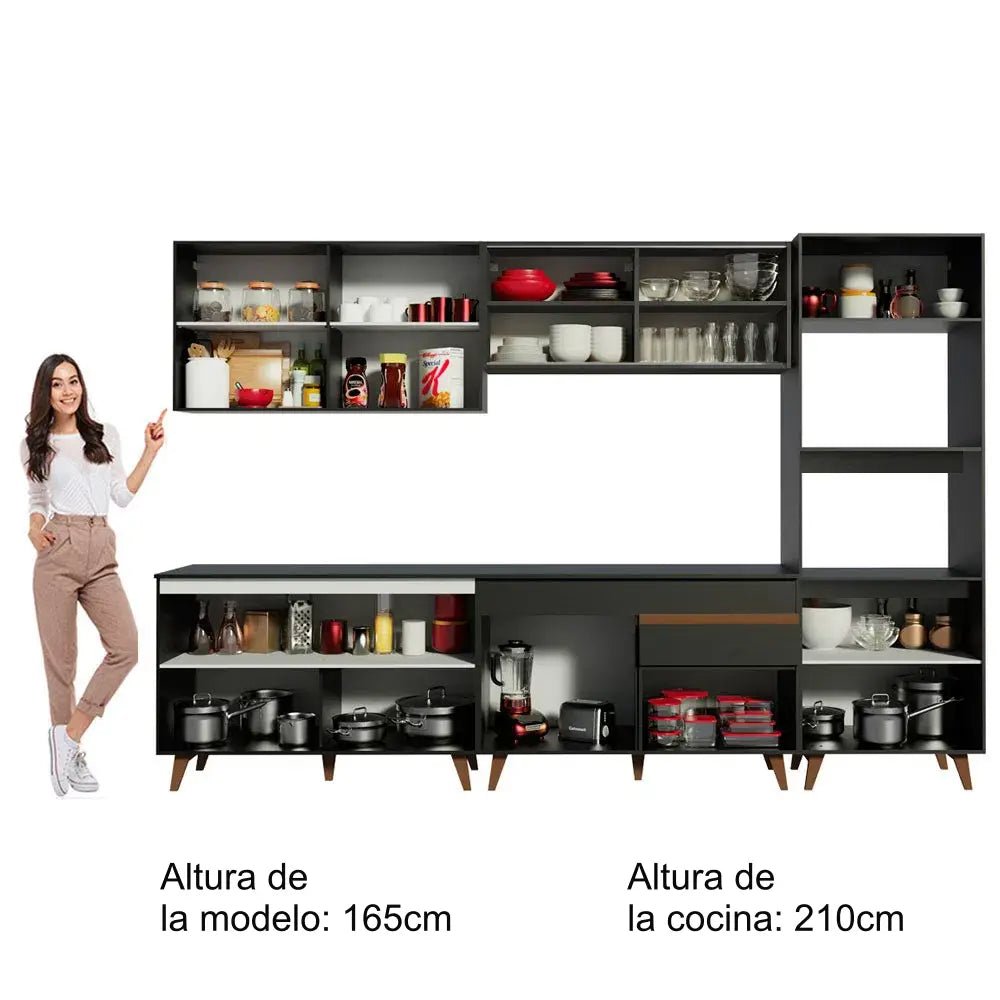 Cocina completa Reims 310cm - Balton - GRRM3100018N