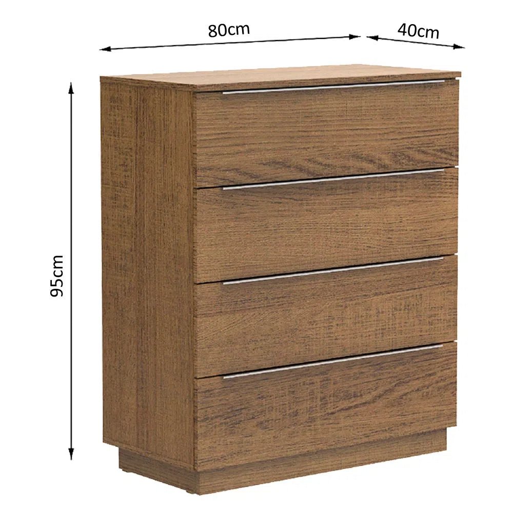 Comoda 4 Cajones - Balton Hogar - 34345Z1