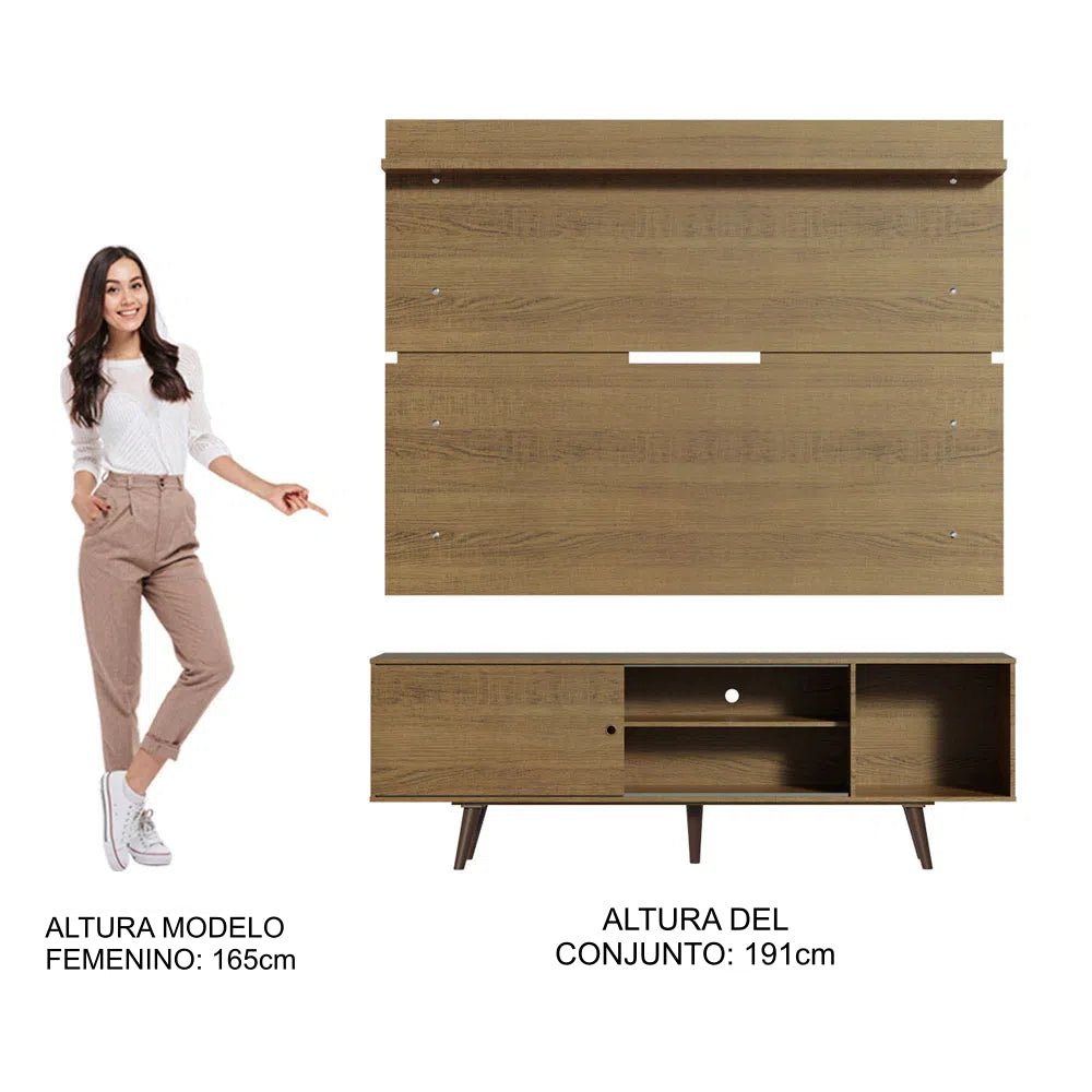 Dubai Rack y panel de TV de hasta 65 pulgadas - MDES0200145Z5Z