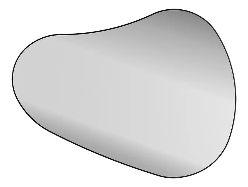 Espejo Irregular 80cm 100% MDF Negro Mate ES16 PF - ES16PF