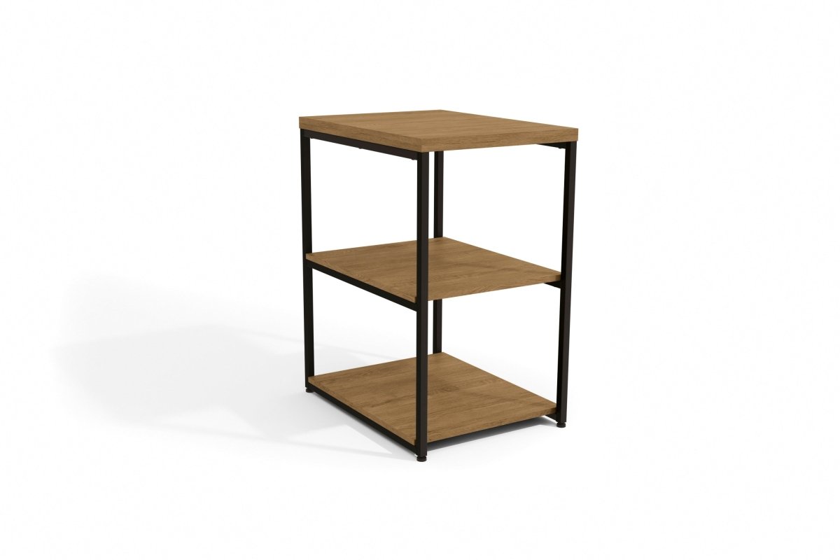 ESTANTE BIBLIOTECA LINEA INDUSTRIAL HIERRO - BALTON HOGAR - LI004-FRPRF