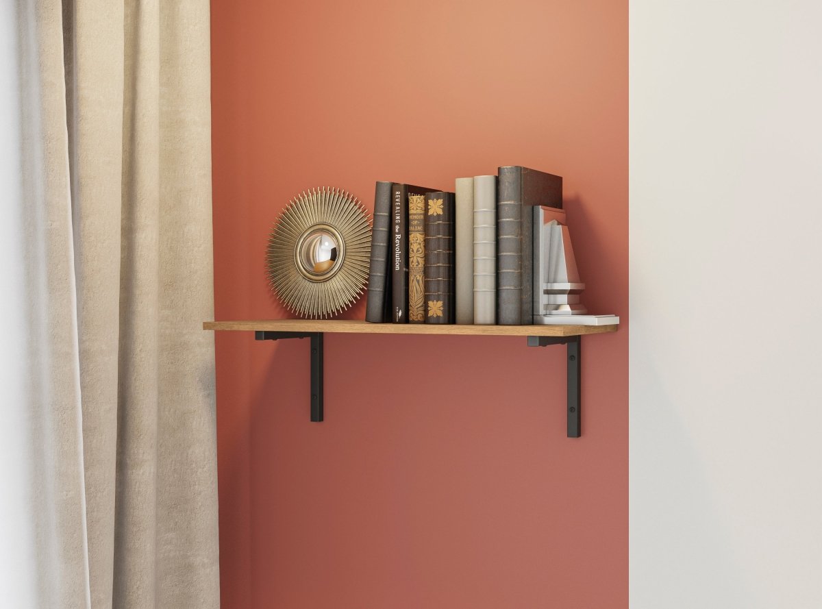 ESTANTE DE PARED REPISA LINEA INDUSTRIAL HIERRO - BALTON HOGAR - LI009-FRPRF