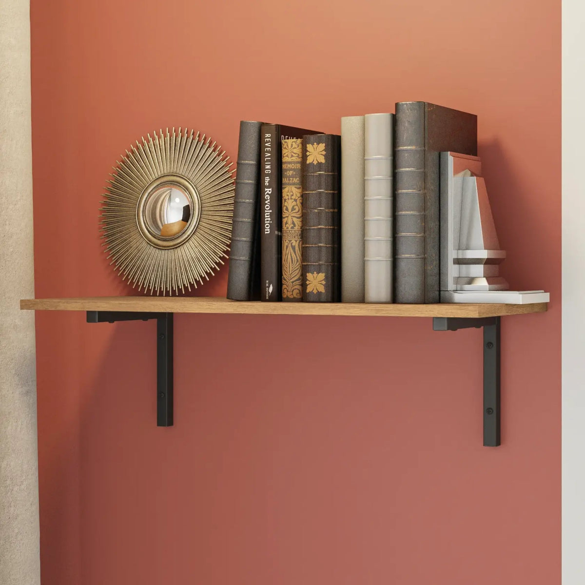 ESTANTE DE PARED REPISA LINEA INDUSTRIAL HIERRO - BALTON HOGAR - LI009-FRPRF