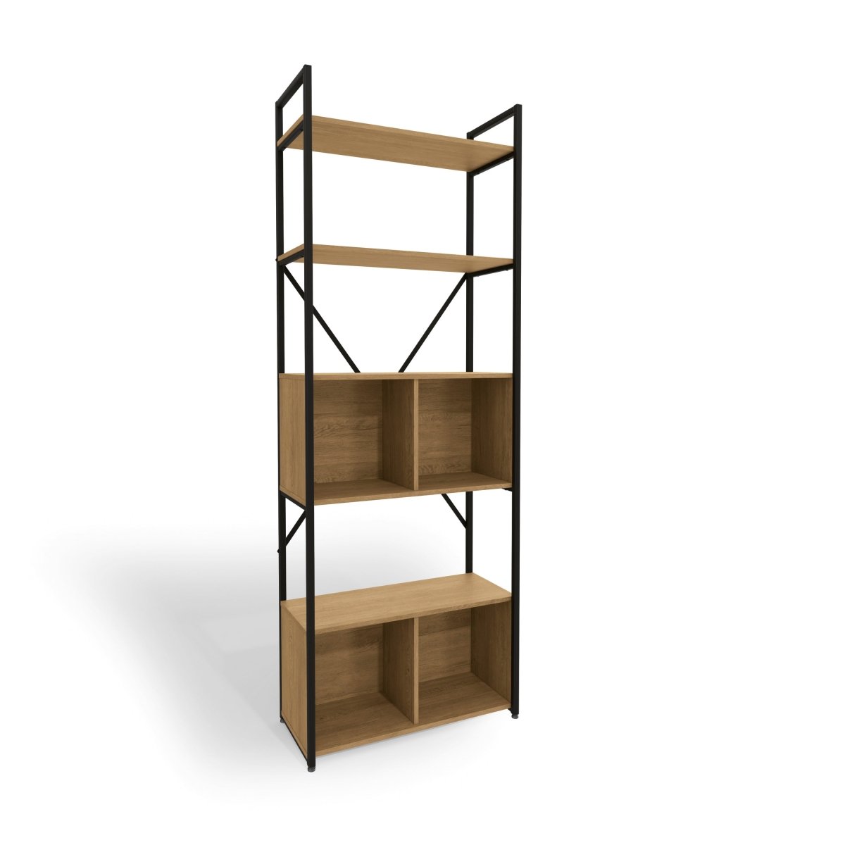 ESTANTERIA CON PUERTAS LINEA INDUSTRIAL HIERRO - BALTON HOGAR - LI018-FRPRF