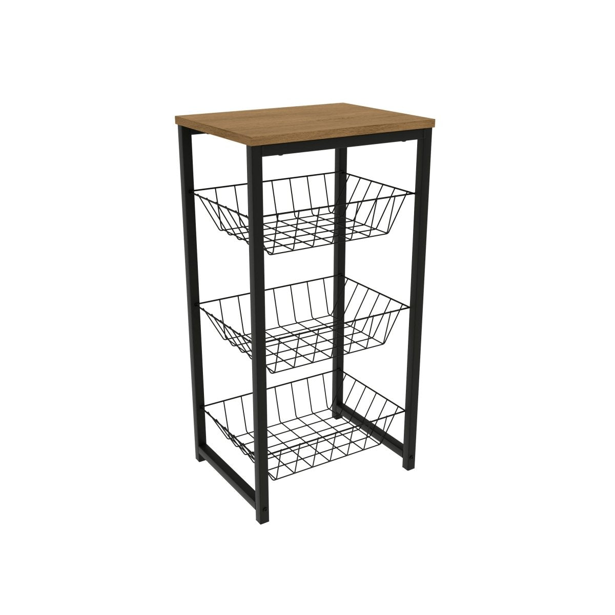 FRUTERO ORGANIZADOR LINEA INDUSTRIAL HIERRO - BALTON HOGAR - LI035-FRPRF