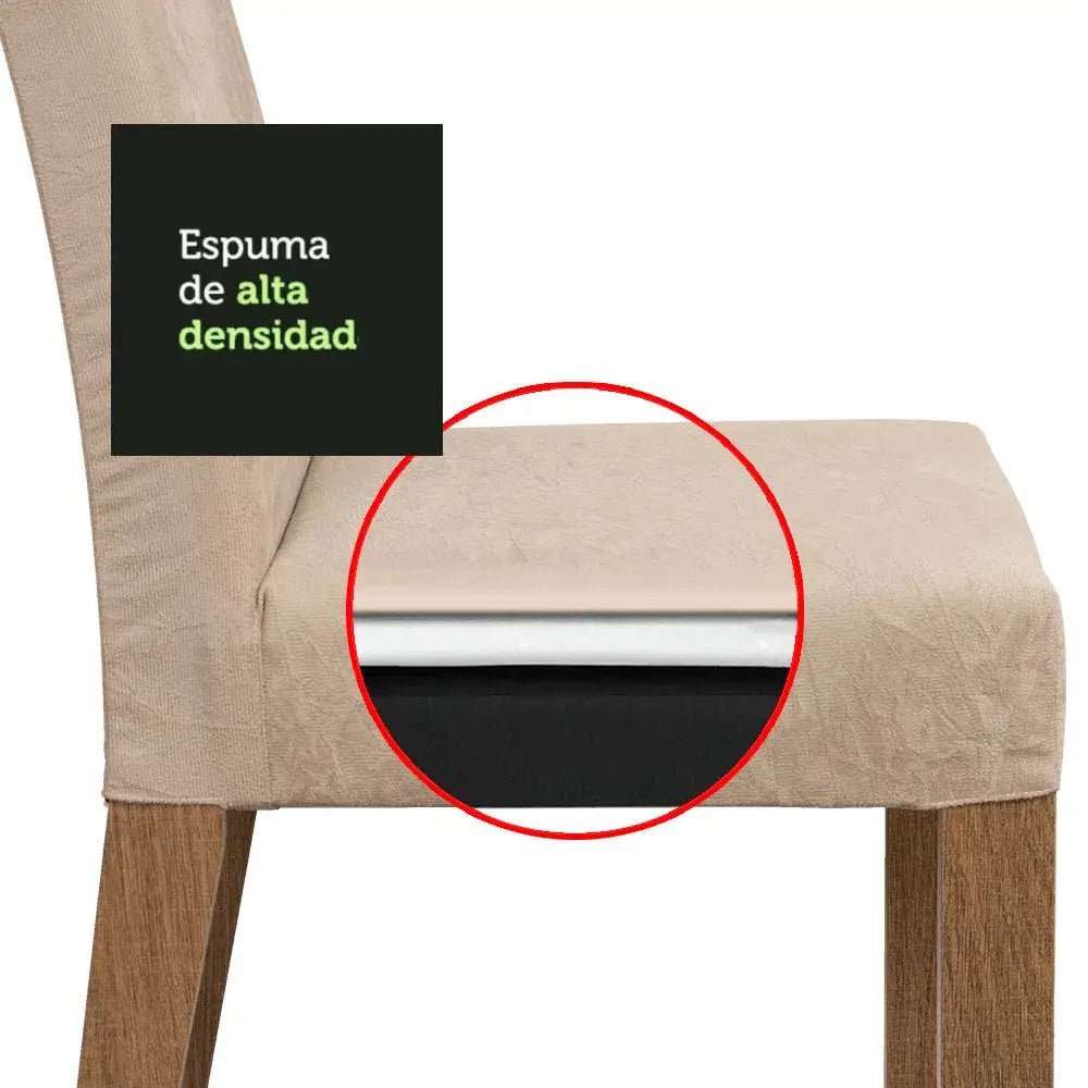 Juego de Comedor Mile con 4 Sillas Mesa de Vidrio - MDJA0401165ZSIM