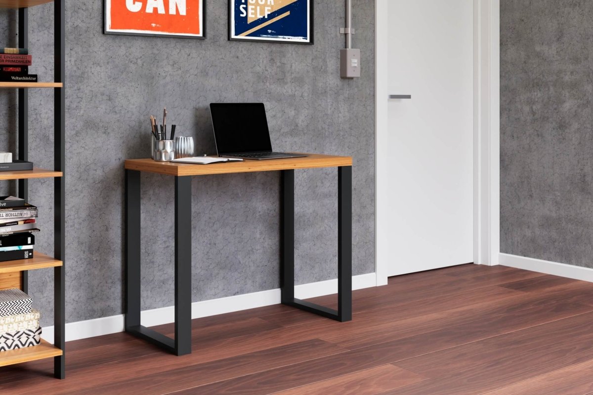 Mesa de Escritorio Estilo Industrial 100% Mdf - Balton - F11JPF - F11JPF