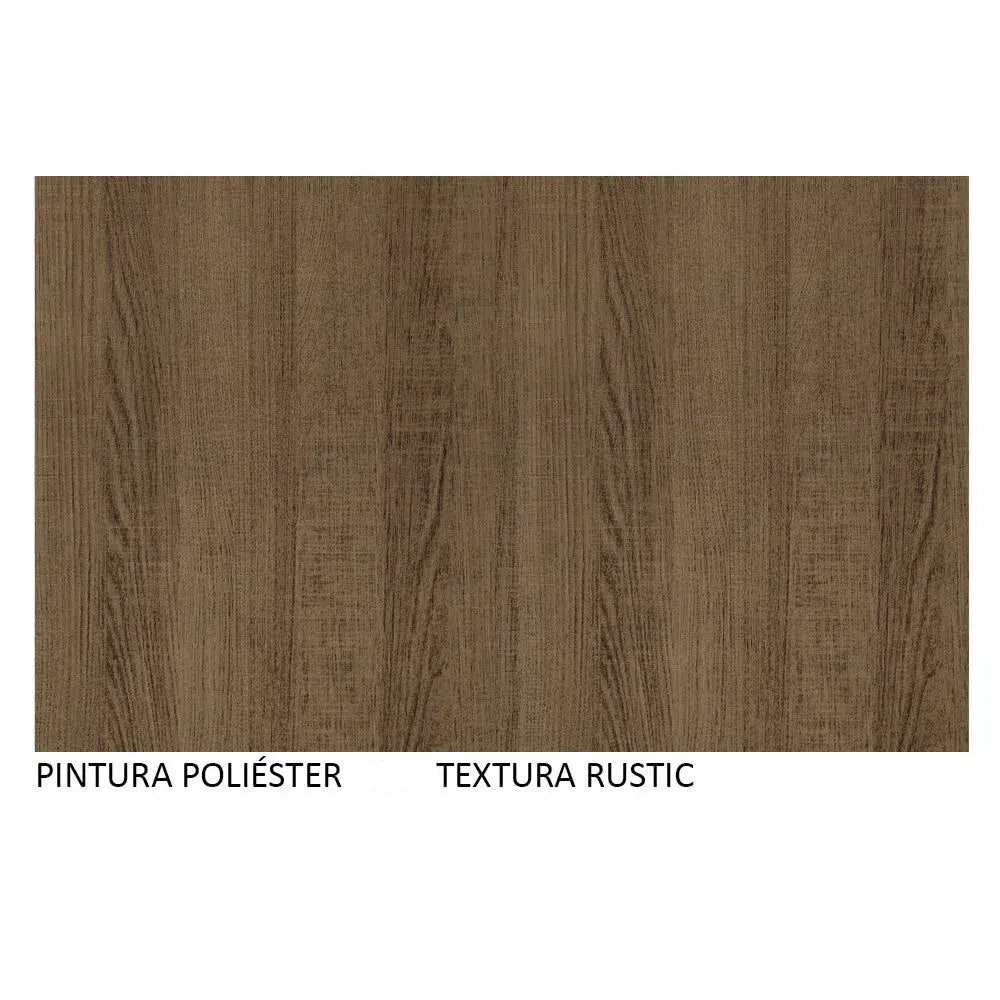 Mesa de escritorio Industrial Madera y Hierro 120cm - Balton Hogar - 94235Z