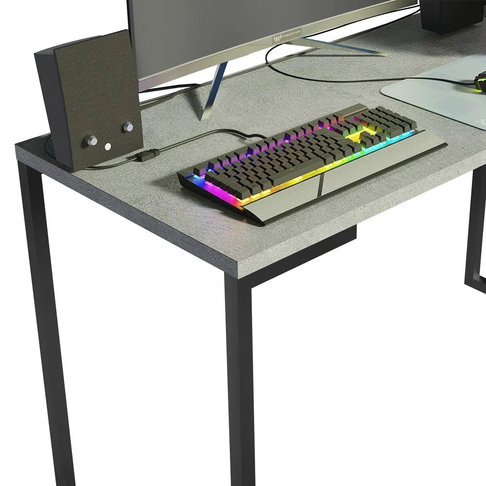 Mesa de escritorio Industrial Madera y Hierro 120cm - Balton Hogar - 94236S