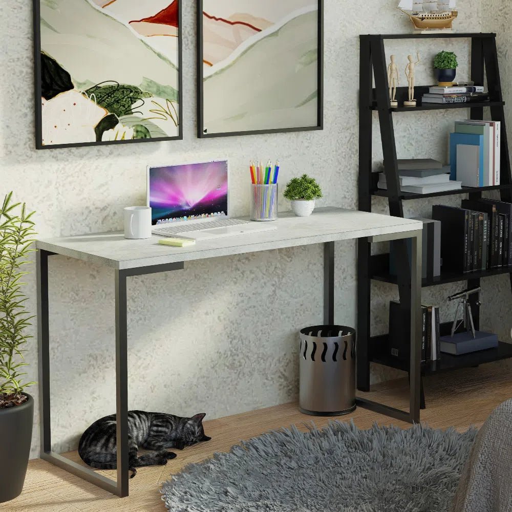 Mesa de escritorio Industrial Madera y Hierro 120cm - Balton Hogar - 94236S