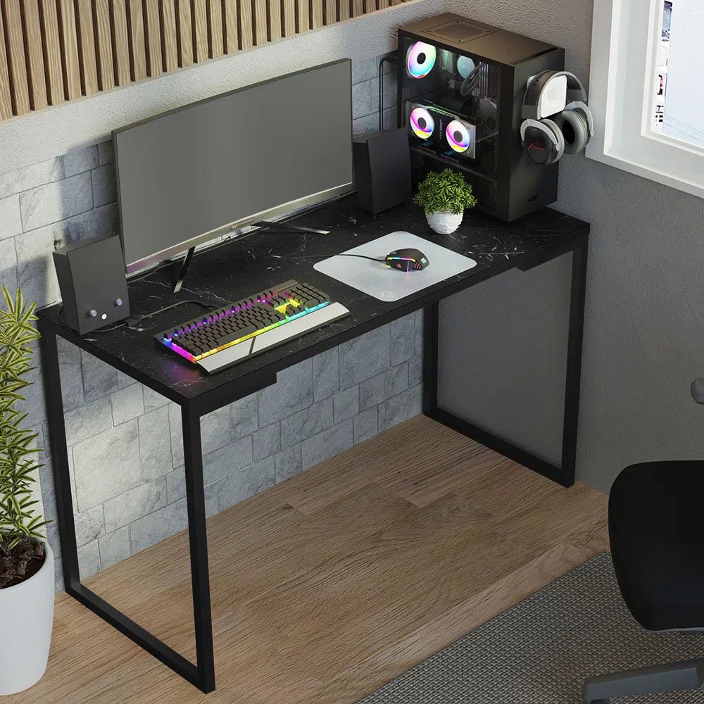 Mesa de escritorio Industrial Madera y Hierro 120cm - Balton Hogar - 942395