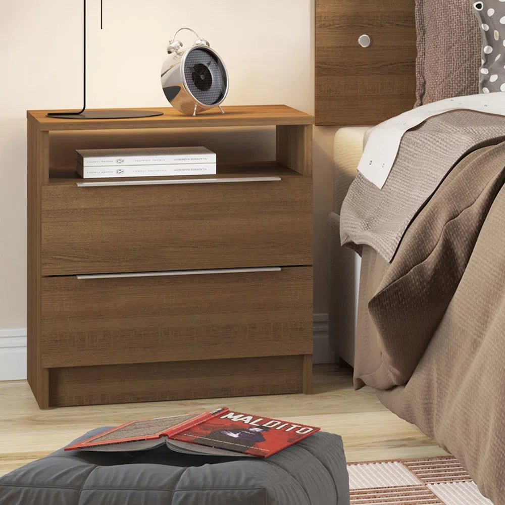 Mesa de Luz con 2 Cajones - Balton Hogar - 32275Z1