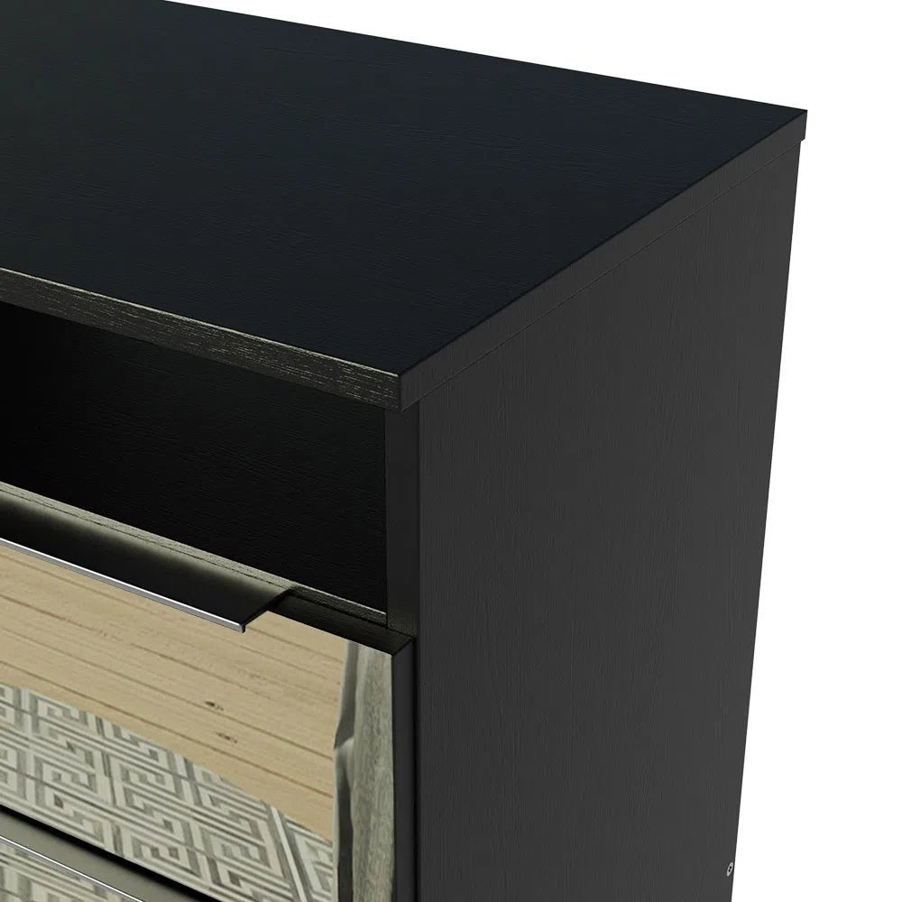 Mesa de Luz con 2 Cajones y Espejo - Balton Hogar - 32278N2E