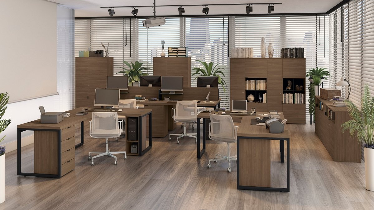 MESA ESCRITORIO INDUSTRIAL PREMIUM DIRECTOR 150CM - F150-MU