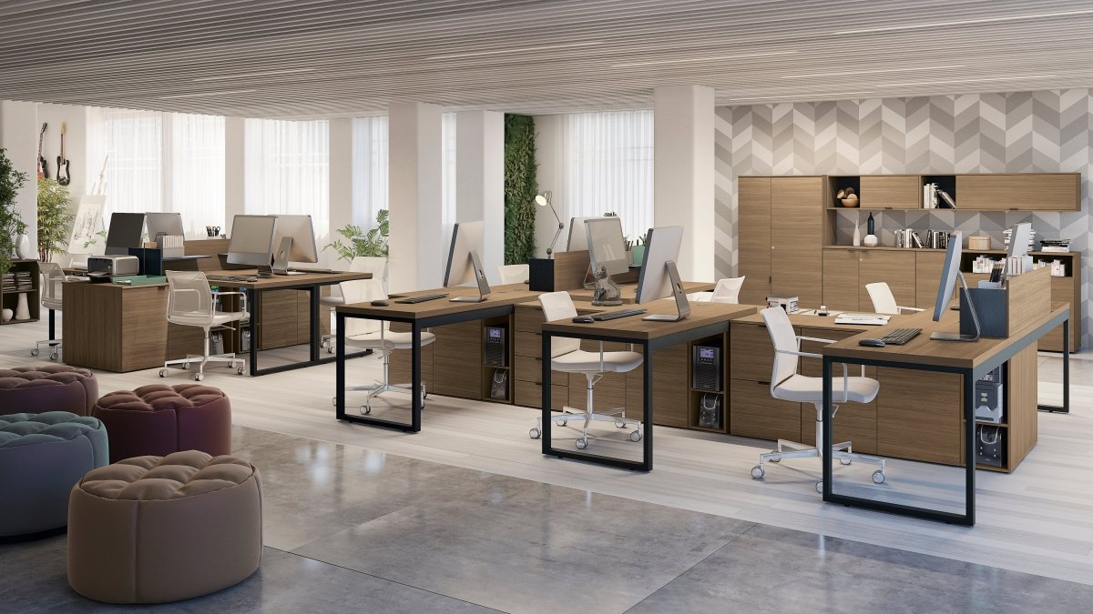 MESA ESCRITORIO INDUSTRIAL PREMIUM DIRECTOR 190CM - F190-MU