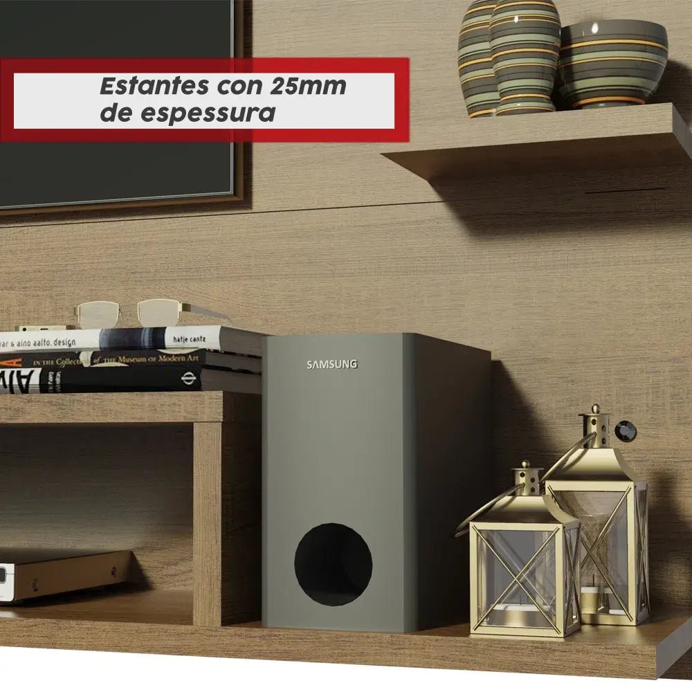 Panel TV con estante hasta 60 Pulgadas - Balton - XA21055Z1