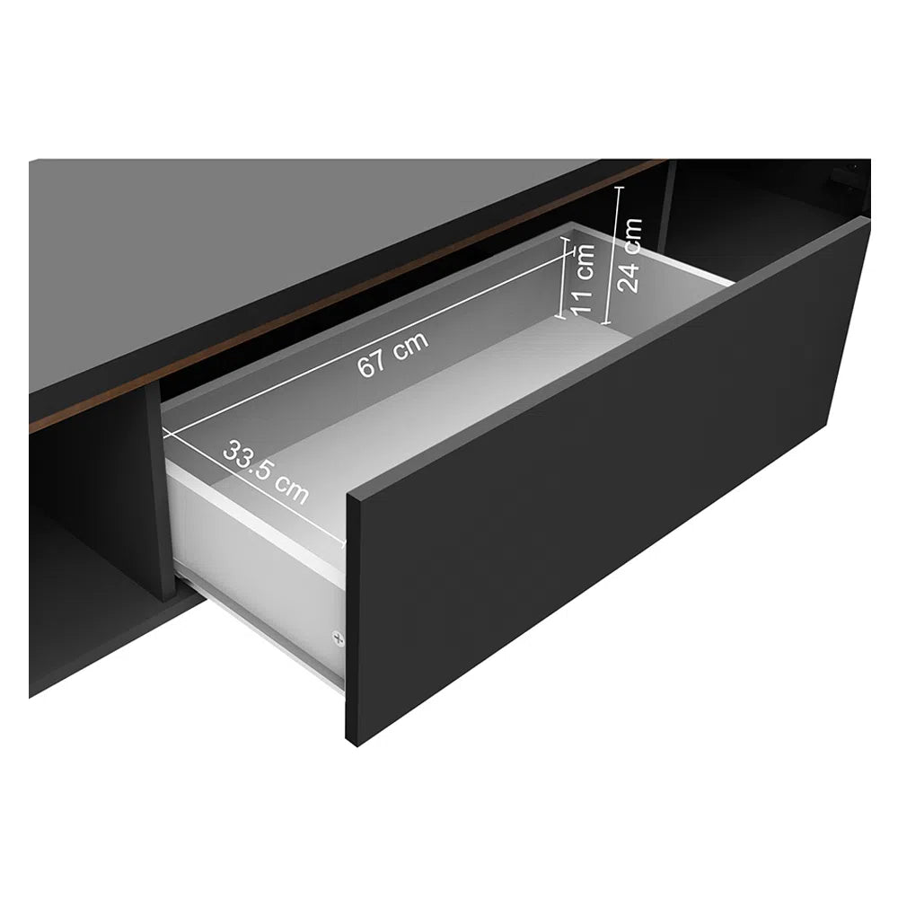 Rack para TV Reims 180cm hasta 75 Pulgadas Balton Hogar - 69178NACP