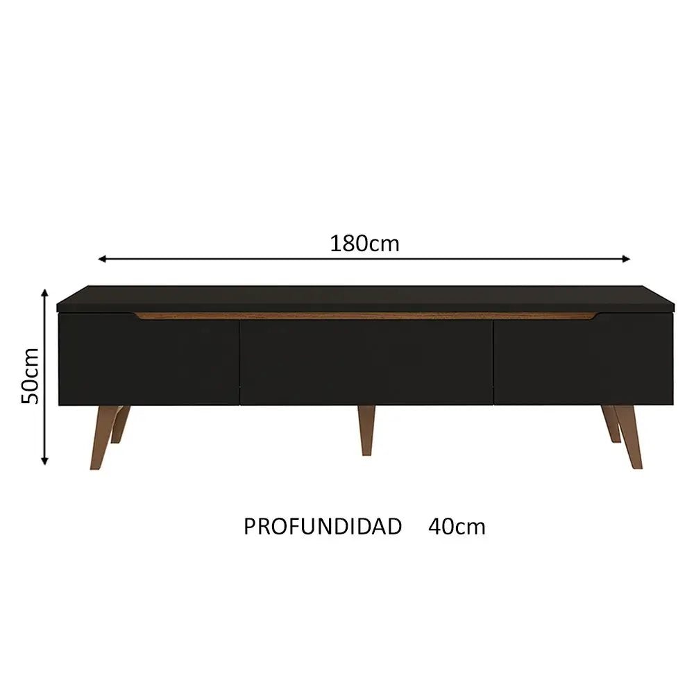 Rack para TV Reims 180cm hasta 75 Pulgadas Balton Hogar - 69178NACP