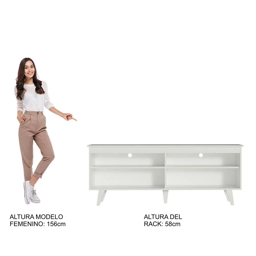 Rack TV Hasta 65 Pulgadas Udine - Balton Hogar - 6991091A