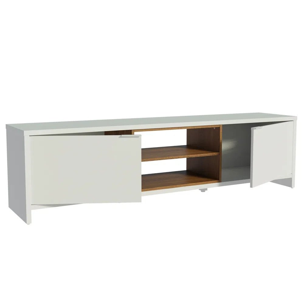 Rack TV hasta 75 Pulgadas Metz 180 cm 2 Puertas Rústico - Balton - 69145Z09 - 6914095Z