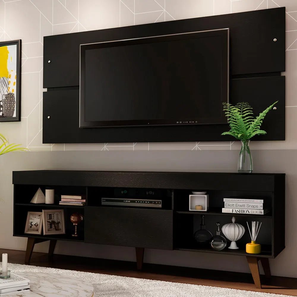 Rack y panel de TV hasta 65" Miami con Patas Rústicas - Balton - 70037K1CP