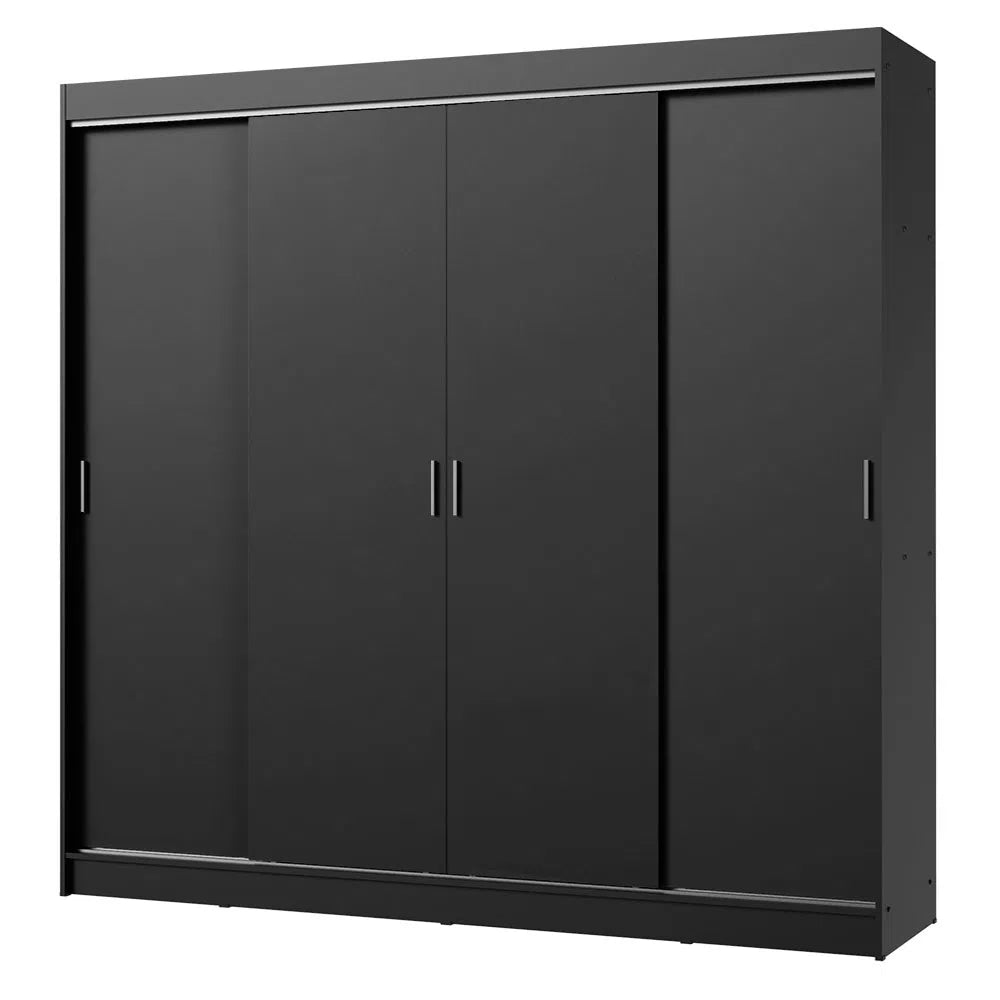 Ropero Matrimonial Austin 4 Puertas Corredizas 215cm - Balton Hogar - 10288N