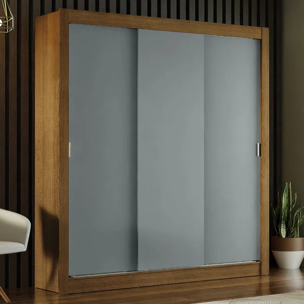 Ropero Matrimonial Monaco Pareja 3 Puertas Corredizas - Balton Hogar - 1093F9