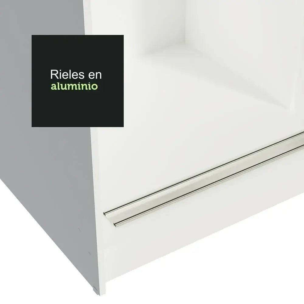 Ropero Matrimonial Reno Pareja 3 Puertas Corredizas con Espejo - Balton - 1095091E