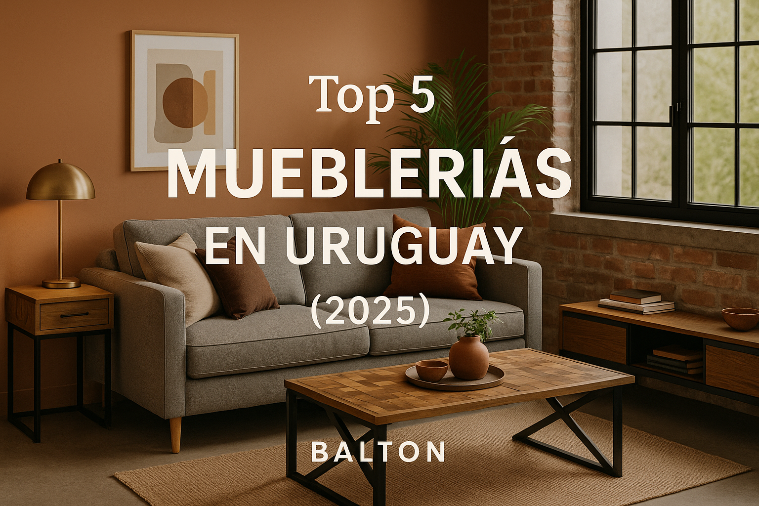 Top 5 mueblerías en Uruguay con envío a todo el país (2025)