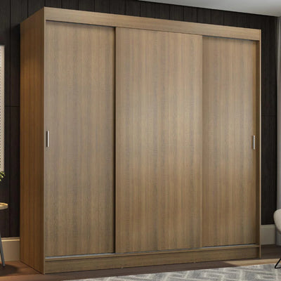 Ropero Placard Matrimonial Reno 180CM Pareja 3 Puertas Corredizas
