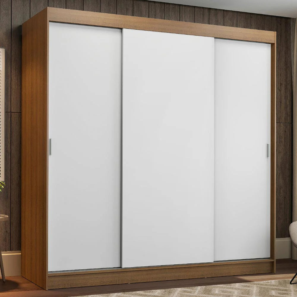 Ropero Placard Matrimonial Reno 180CM Pareja 3 Puertas Corredizas