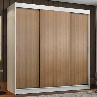Ropero Placard Matrimonial Reno 180CM Pareja 3 Puertas Corredizas