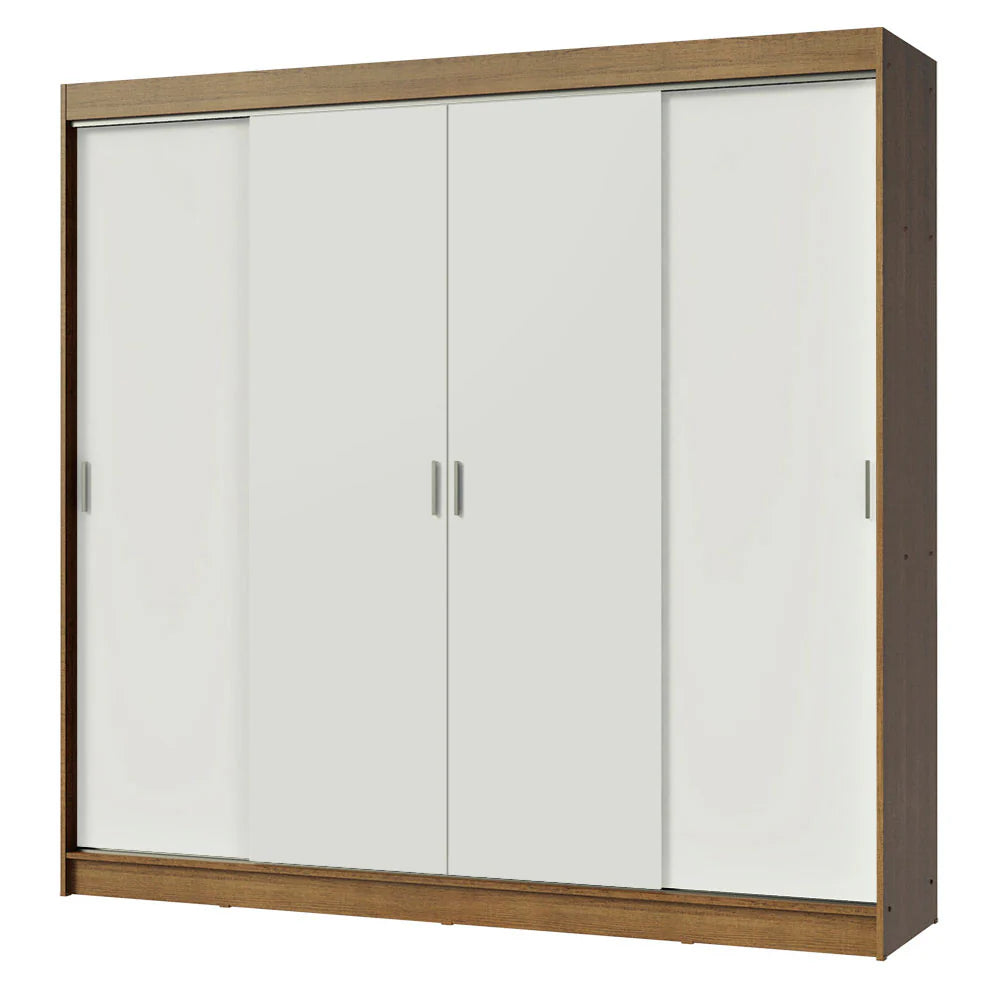 Ropero Placard Matrimonial Austin 4 Puertas Corredizas 215cm