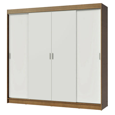 Ropero Placard Matrimonial Austin 4 Puertas Corredizas 215cm