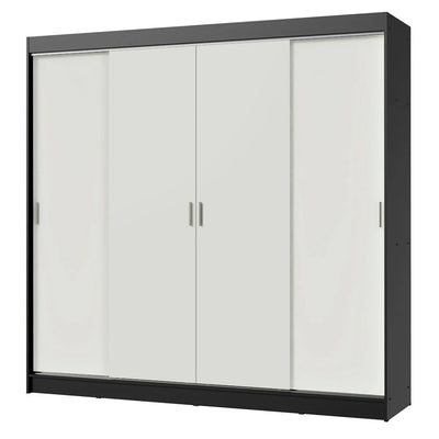 Ropero Placard Matrimonial Austin 4 Puertas Corredizas 215cm