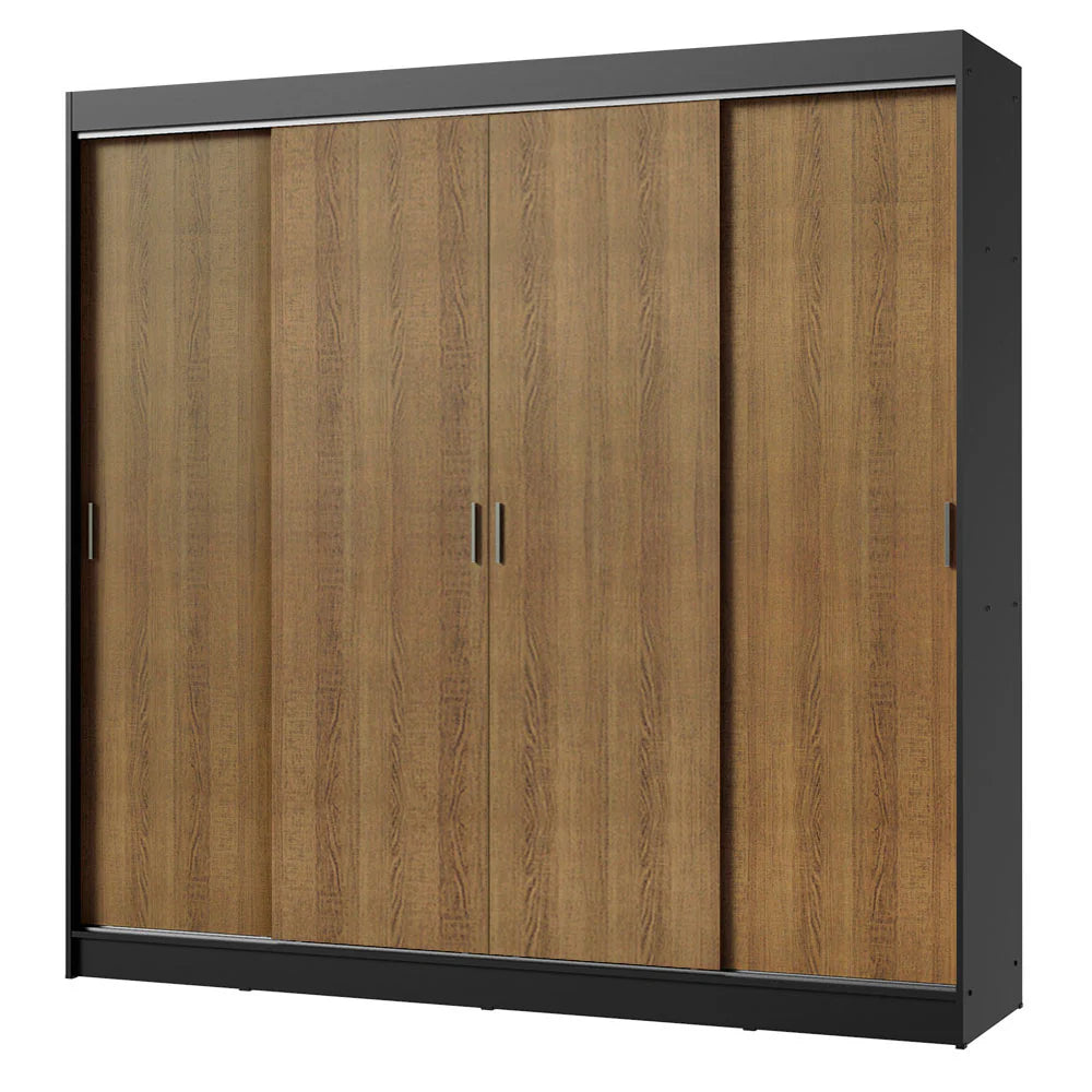 Ropero Placard Matrimonial Austin 4 Puertas Corredizas 215cm