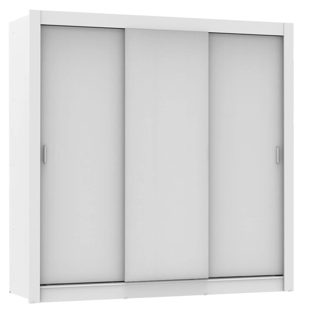 Ropero Placard Matrimonial Monaco 170CM Sin Espejo 3 Puertas Corredizas