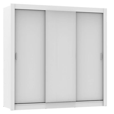 Ropero Placard Matrimonial Monaco 170CM Sin Espejo 3 Puertas Corredizas