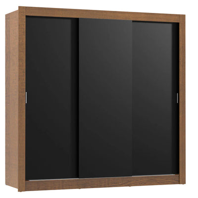 Ropero Placard Matrimonial Monaco 170CM Sin Espejo 3 Puertas Corredizas