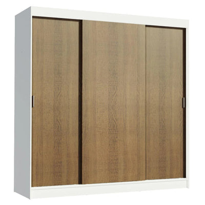 Ropero Placard Matrimonial Reno 180CM Pareja 3 Puertas Corredizas