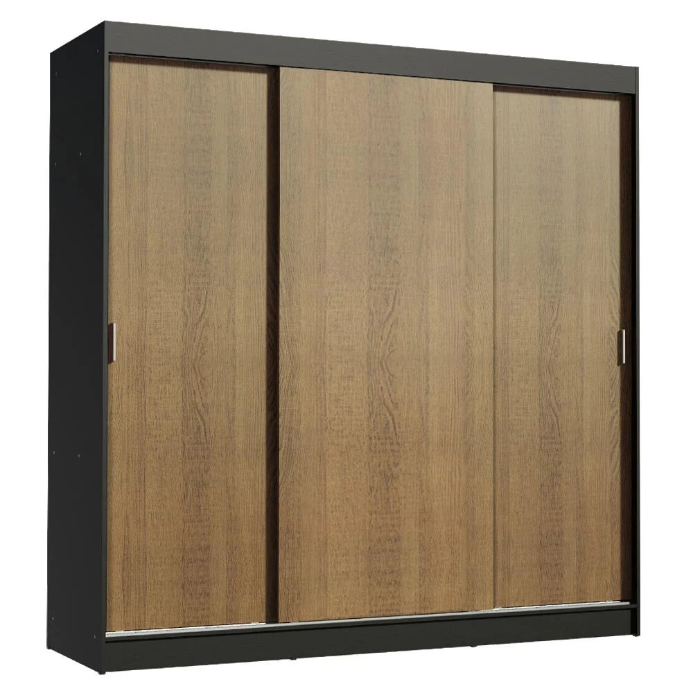 Ropero Placard Matrimonial Reno 180CM Pareja 3 Puertas Corredizas