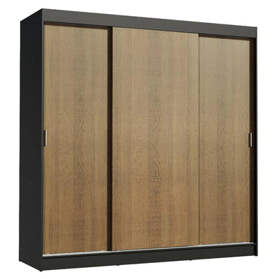 Ropero Placard Matrimonial Reno 180CM Pareja 3 Puertas Corredizas