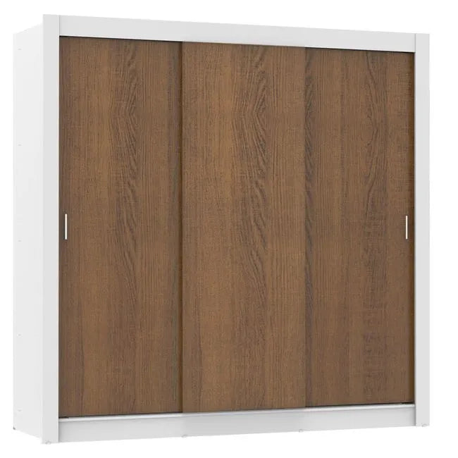 Ropero Placard Matrimonial Monaco 170CM Sin Espejo 3 Puertas Corredizas