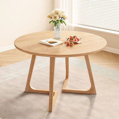 Mesa Alba Redonda 100cm - Madera Maciza