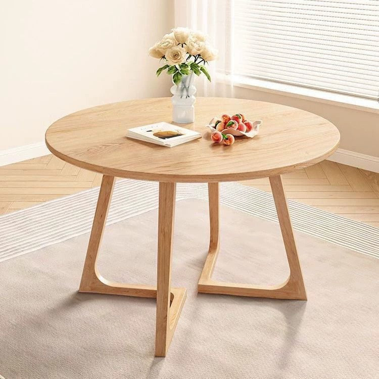 Mesa Alba Redonda 100cm - Madera Maciza