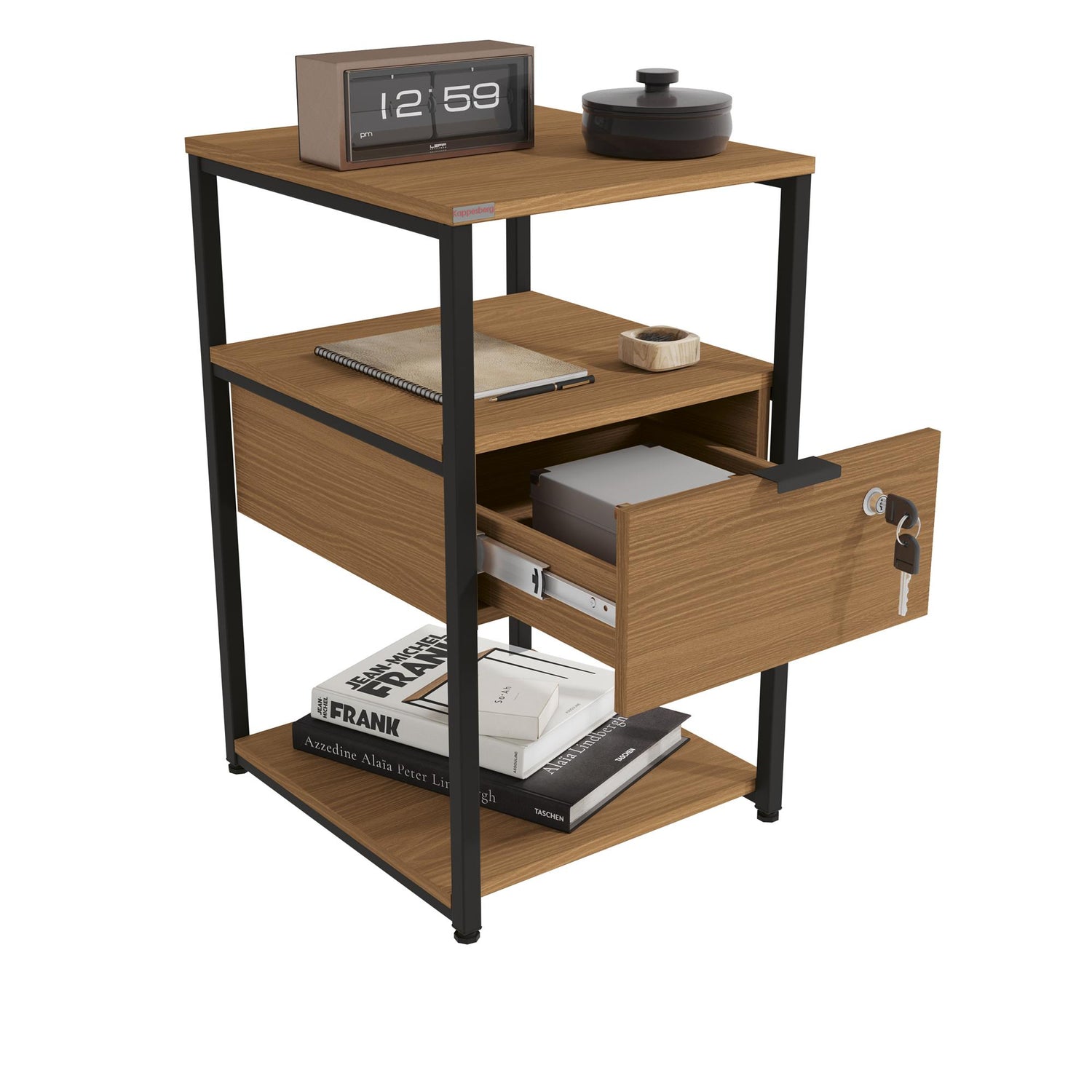 Estante Auxiliar Con Cerradura - Linea Industrial