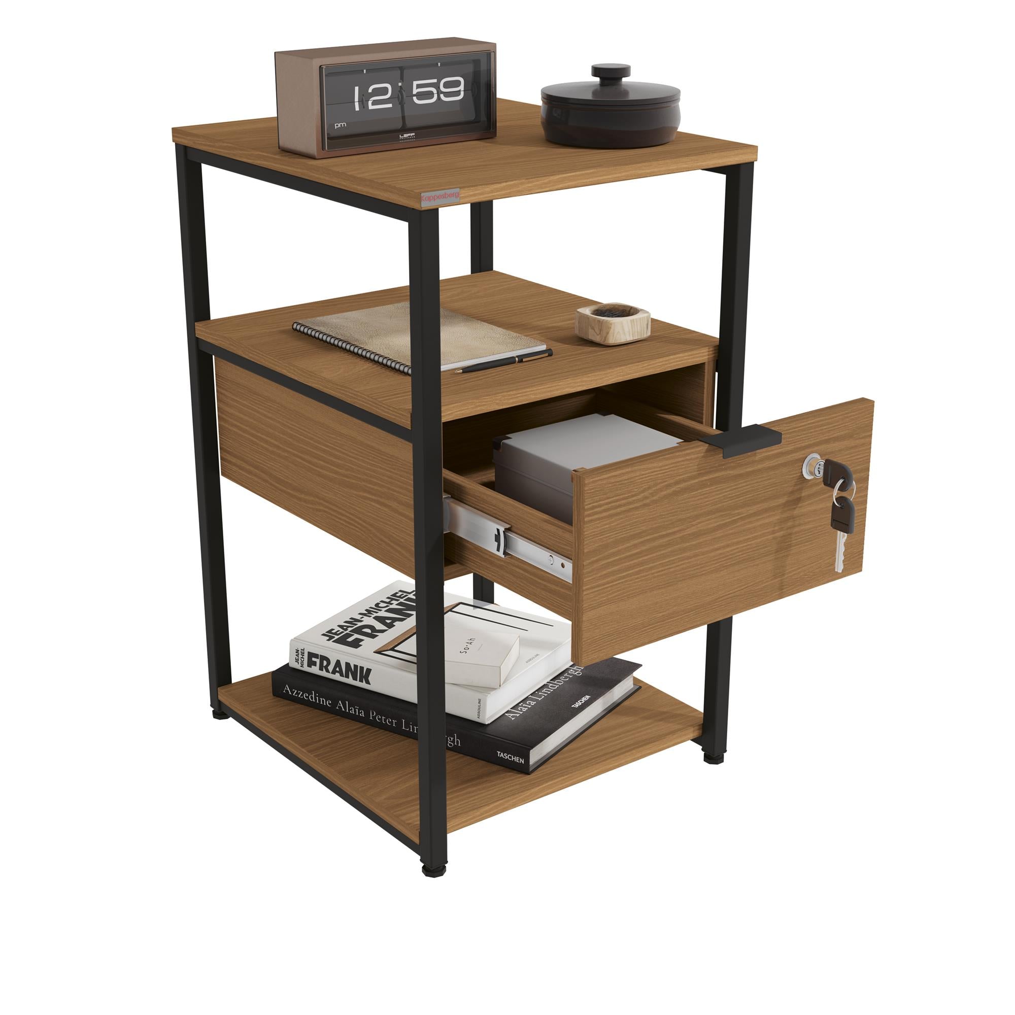 Estante Auxiliar Con Cerradura - Linea Industrial