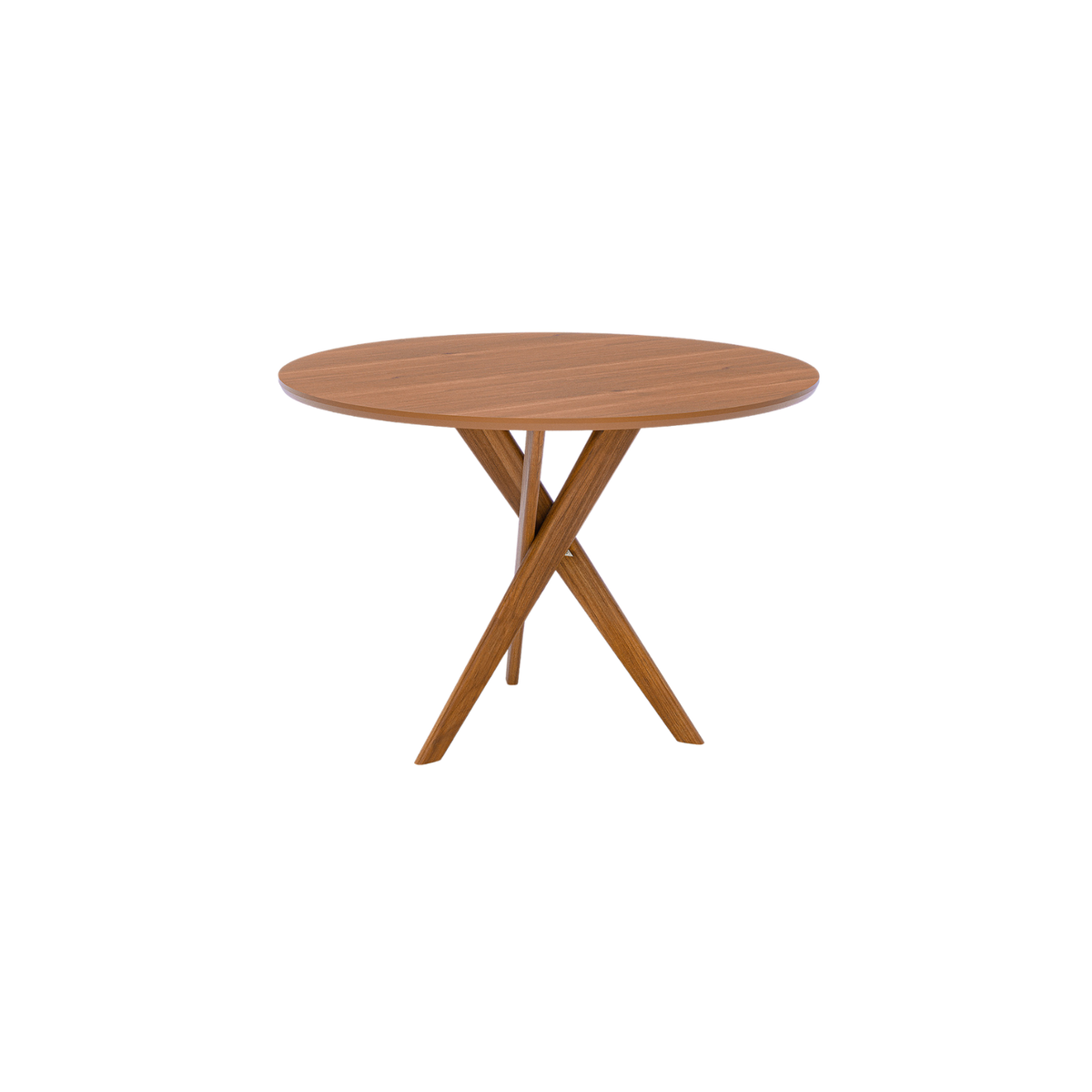 Juego de Comedor Catalina Redonda 1.09cm con 4 Sillas Selene - Madera Maciza