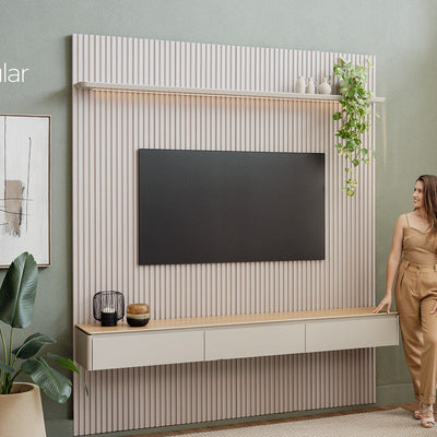 Panel Ripado Listones Magela - 220CM