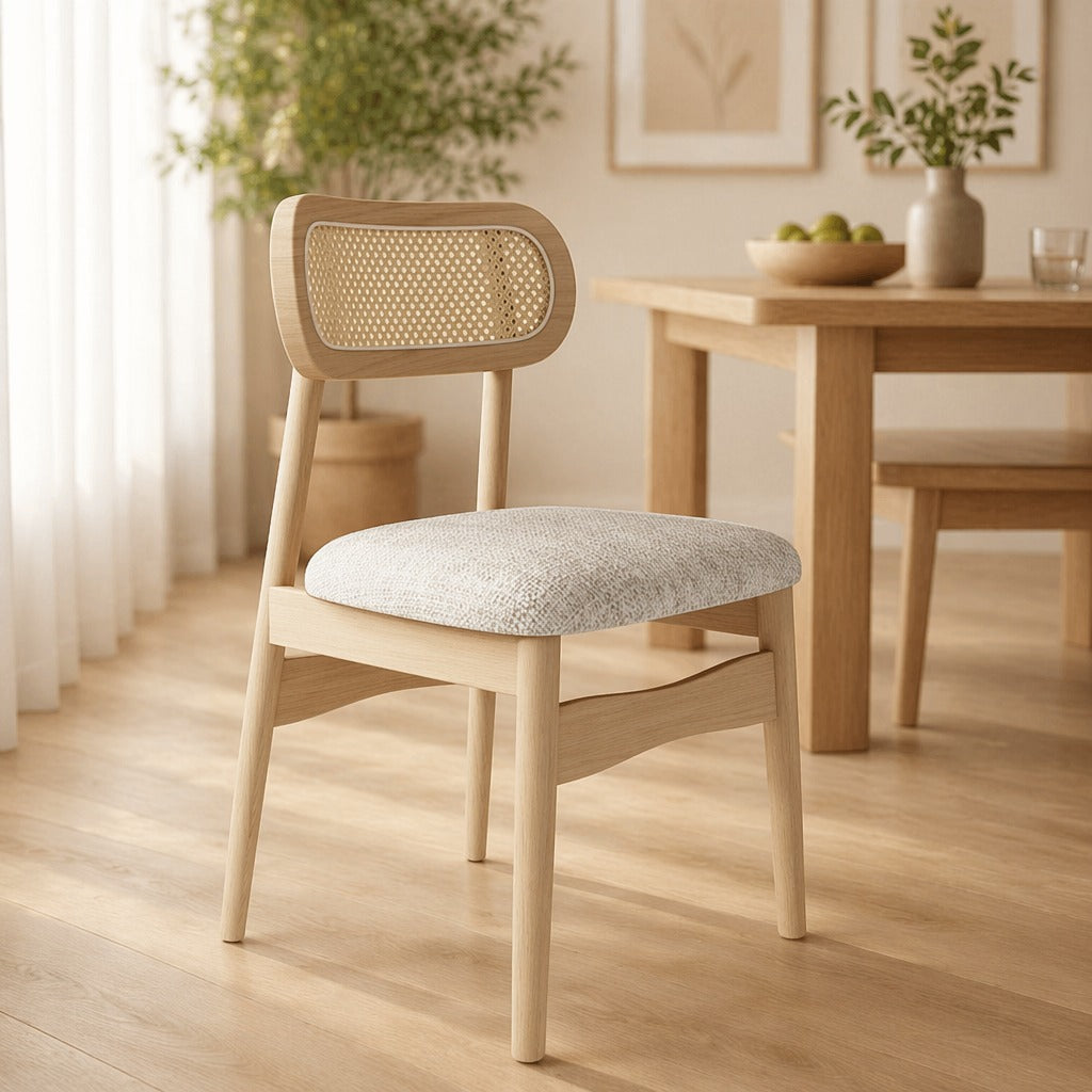 Juego de Comedor Arlo 1.20cm con 4 Sillas Olin